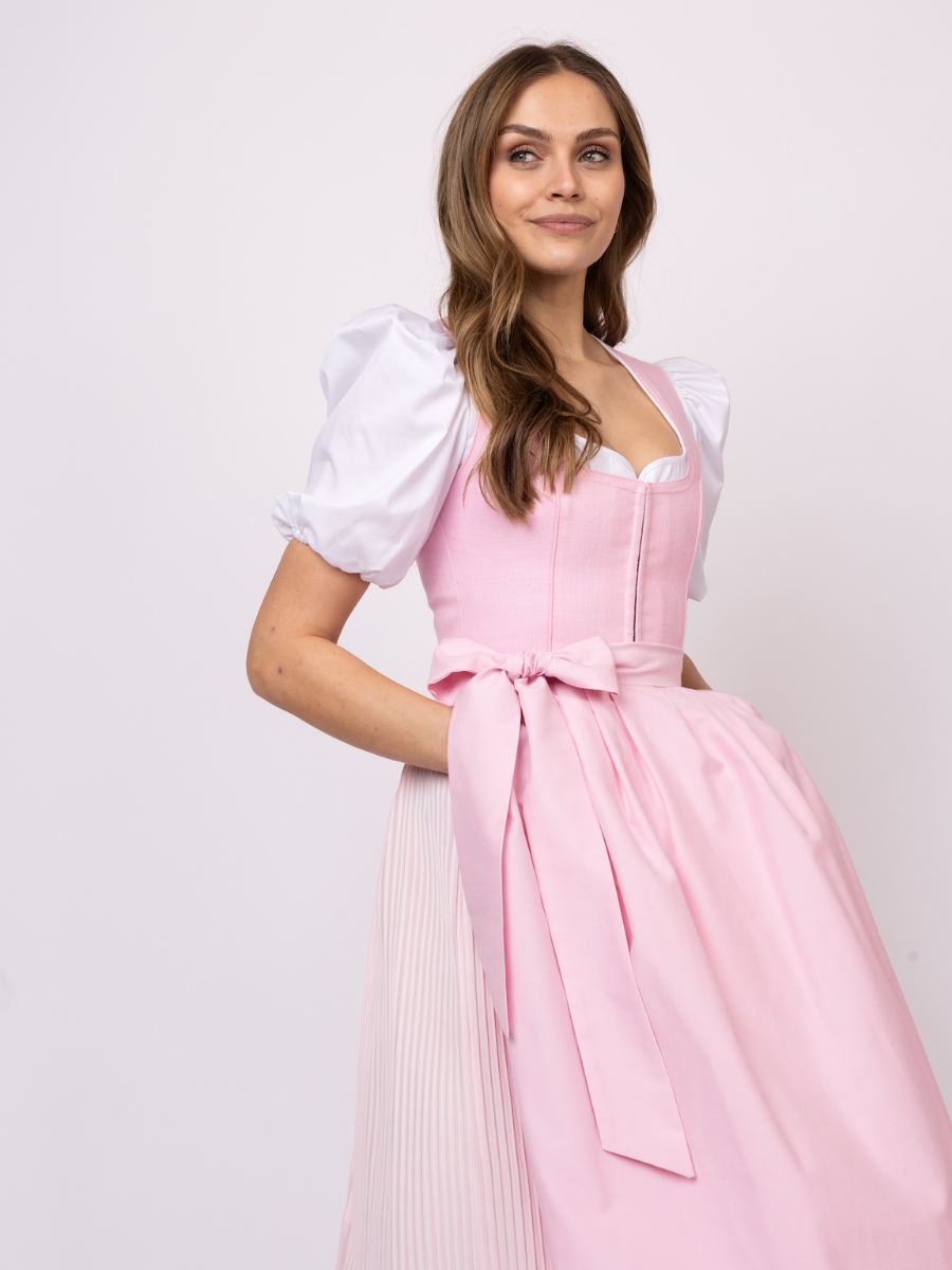 heimatgl-ck-dirndl-rosa-leinendirndl-mit-plisseerock image 6