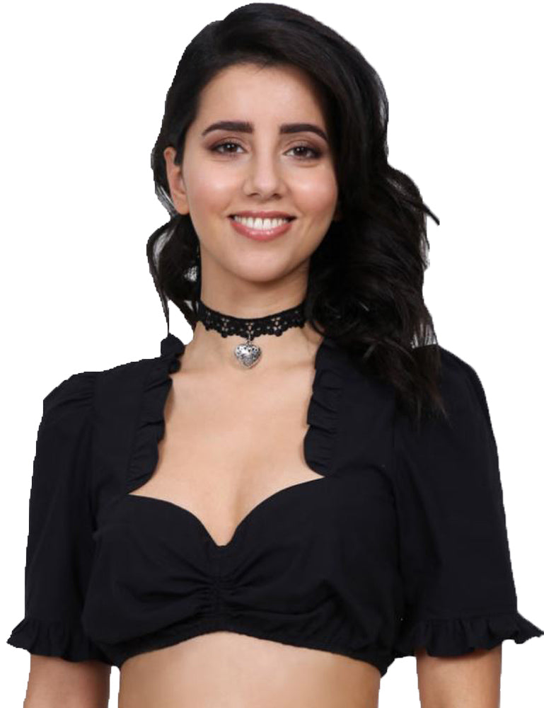 trachtenland-kr-ger-madl-dirndlbluse-negra-halbarm-schwarz-42940 image 1