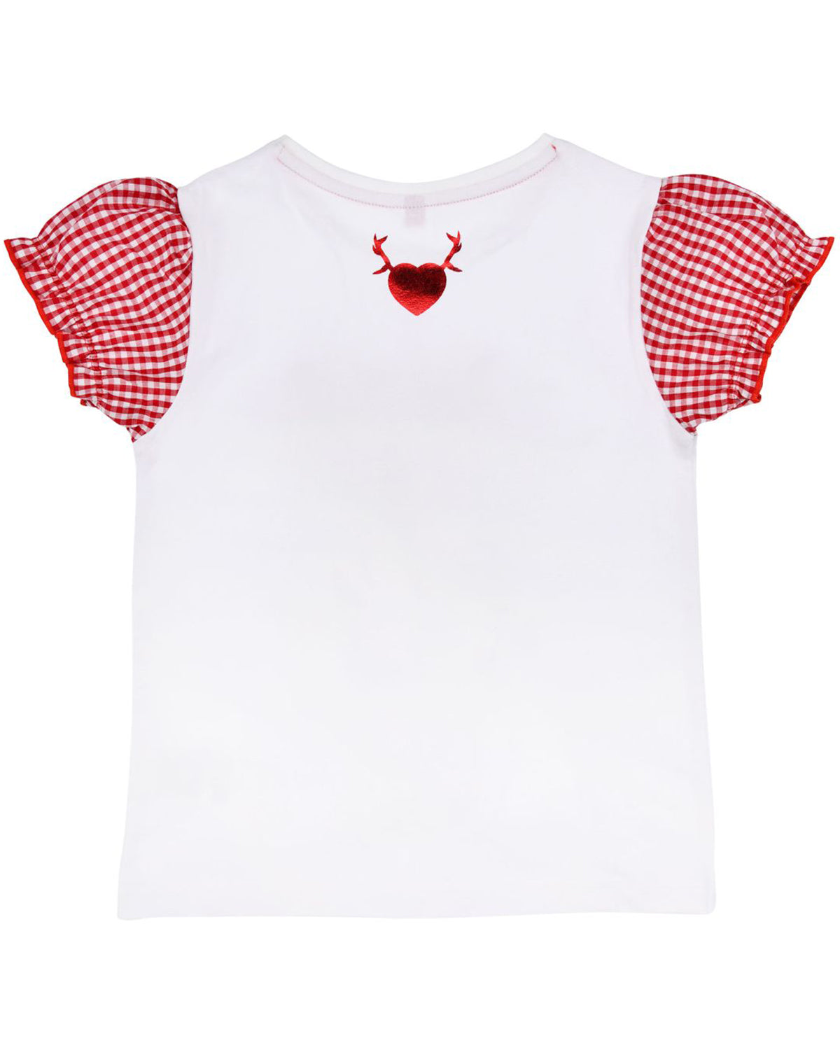 trachtenland-bondi-m-dchen-t-shirt-alpenqueen-rehmotiv-26096-wei-rot image 2