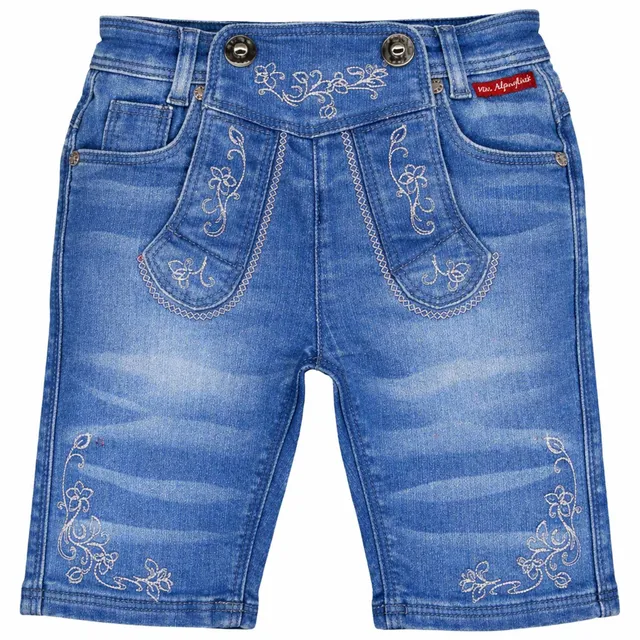 trachtenland-bondi-m-dchen-trachten-jeans-bermuda-26087-blue-denim image 1