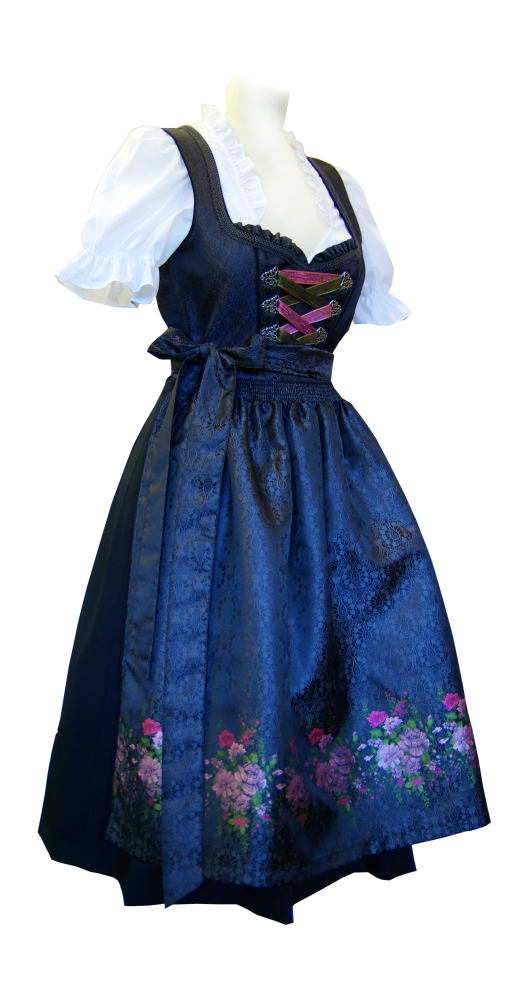 trachten-benkert-sama-dirndl-schwarz-rosa image 1