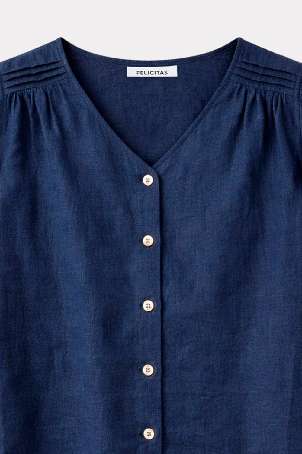 felicitas-damen-bluse-bina-leinen-viskose-v-ausschnitt image 4