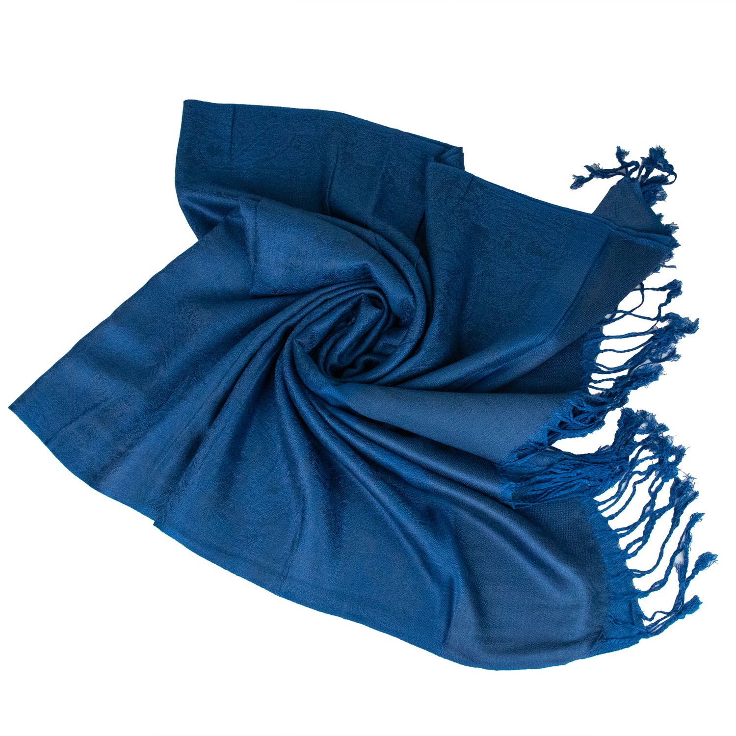 trachtenland-stola-schal-viskose-185x70-cm-jeansblau image 2