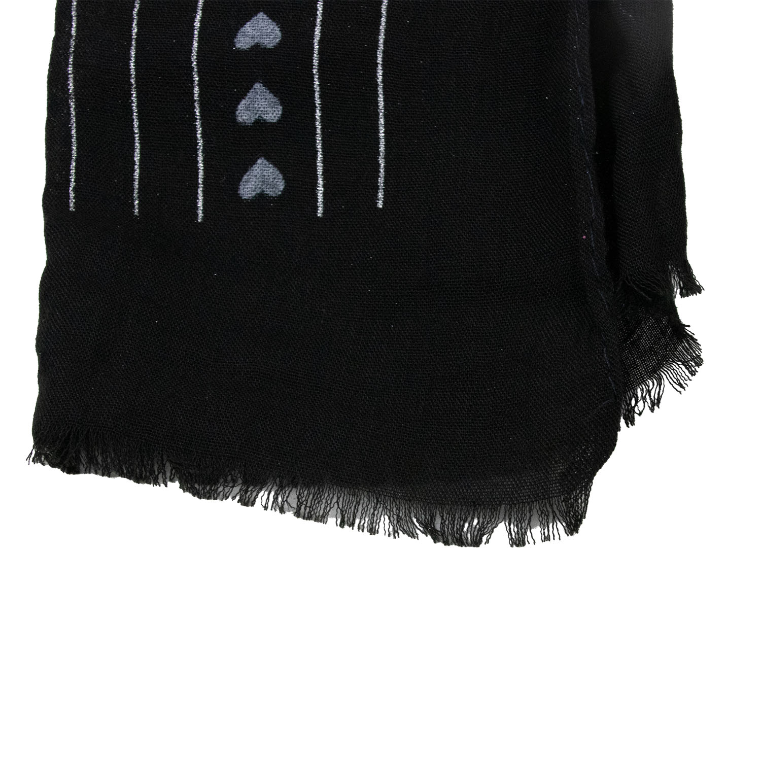 trachtentuch-halstuch-schal-herzen-glitzer-185x70-cm-schwarz image 4