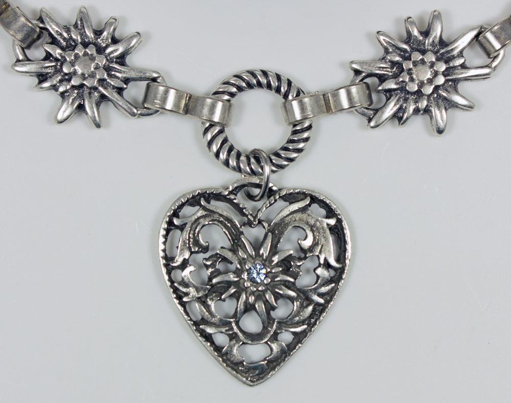 trachtenland-charivari-kette-herz-hellblau-silber-dirndlschmuck image 3