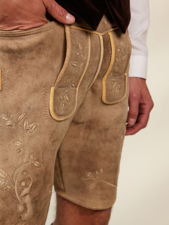 heimatgl-ck-lederhose-bavaria-hirsch-mit-creme-stick image 4