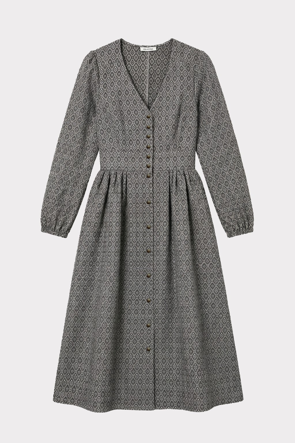 felicitas-karlinda-damen-kleid-jacquard image 4