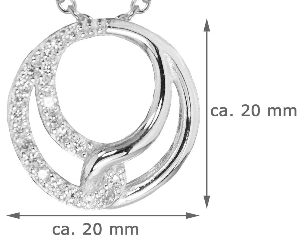 luisia-halskette-mit-anh-nger-infinity-66523-aus-925-silber-50-cm image 3