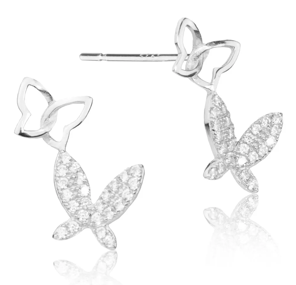 luisia-ohrstecker-schmetterlinge-mit-zirkonia-yg03284-925-sterling-silber image 1