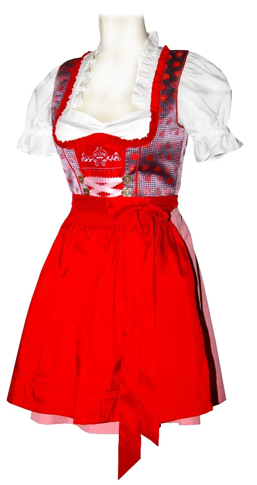 trachten-benkert-stefanie-dirndl-mit-rot-rosafarbenem-rock image 1