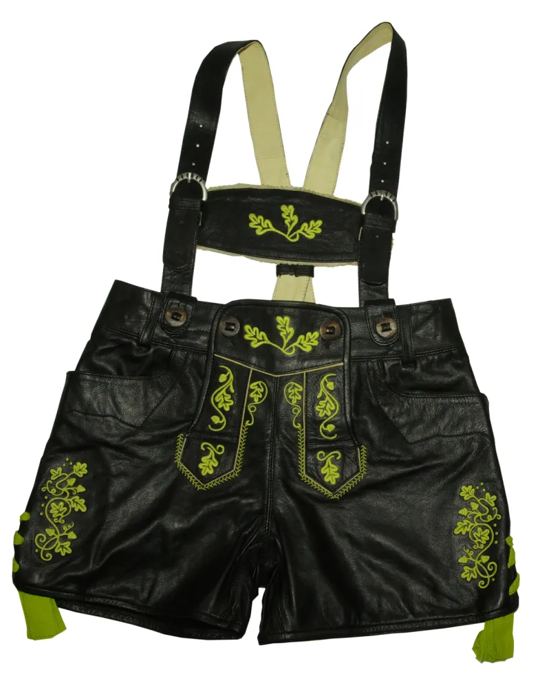 trachten-benkert-salz-lederhose-schwarz-ziegen-nappa image 1