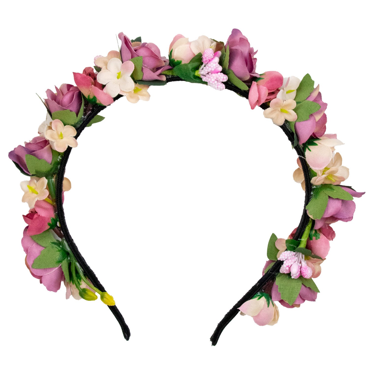 trachtenland-blumen-haarreif-sabia-mit-rosen-und-bl-ten-altrosa-creme image 3