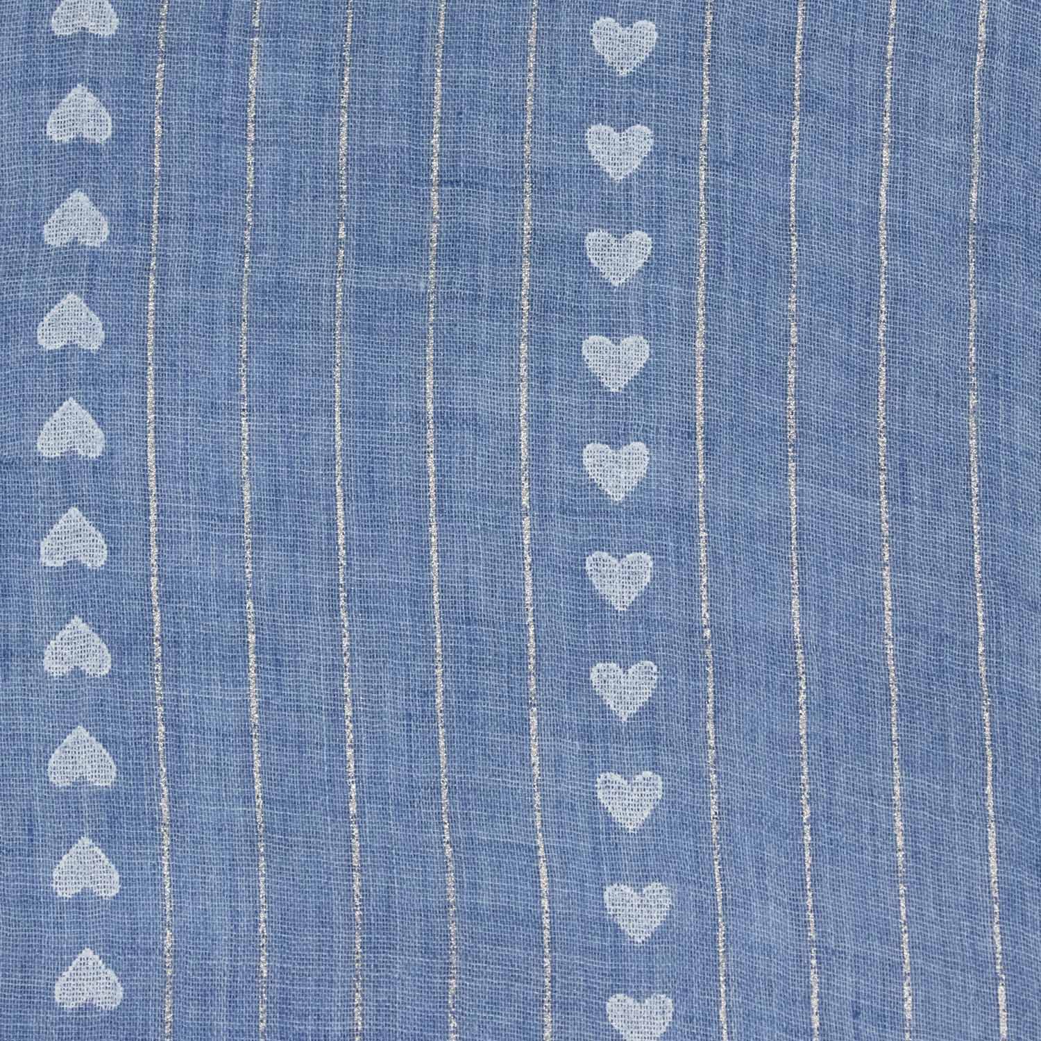 halstuch-schal-unifarben-mit-herzen-und-glitzerstreifen-185-x-70-cm-hellblau image 3