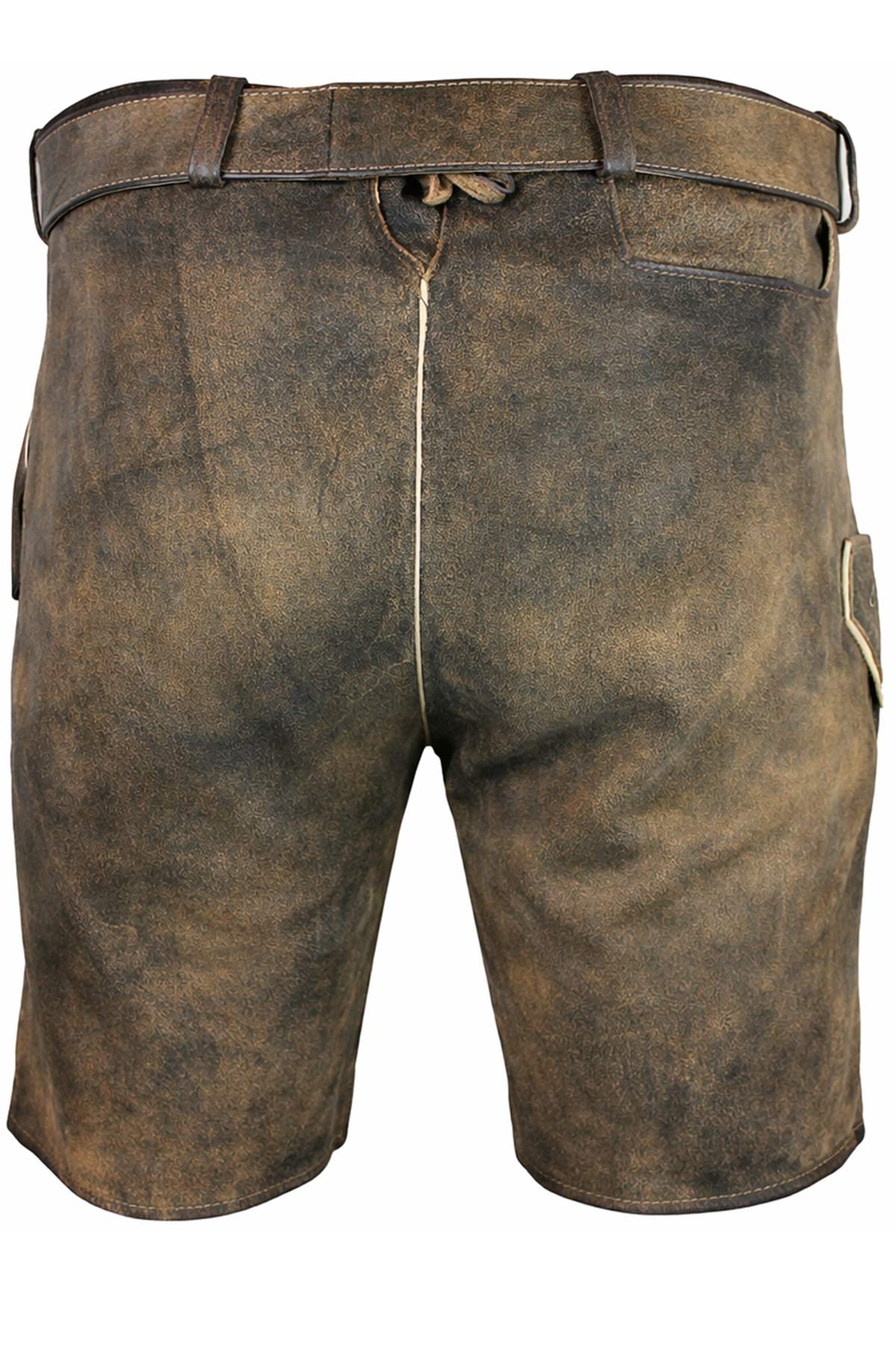 trachtenland-maddox-kurze-herren-lederhose-hopfensee-mit-g-rtel-antik-bernstein image 4