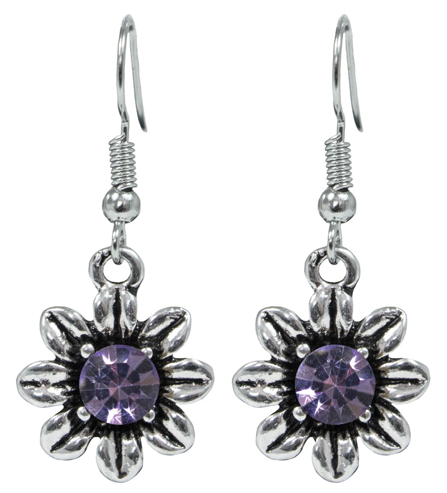 trachtenland-blumen-collier-mit-ohrh-ngern-lila image 4