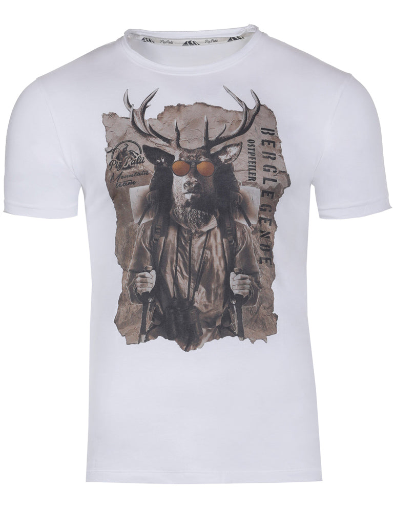 piz-pal-herren-t-shirt-train-hirsch-edelwei-trachtenshirt image 1