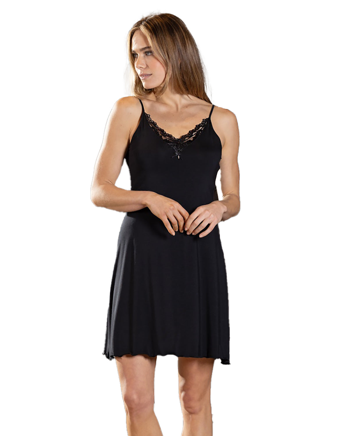 trachtenland-nina-von-c-neglig-hemdrock-90cm-schwarz image 2
