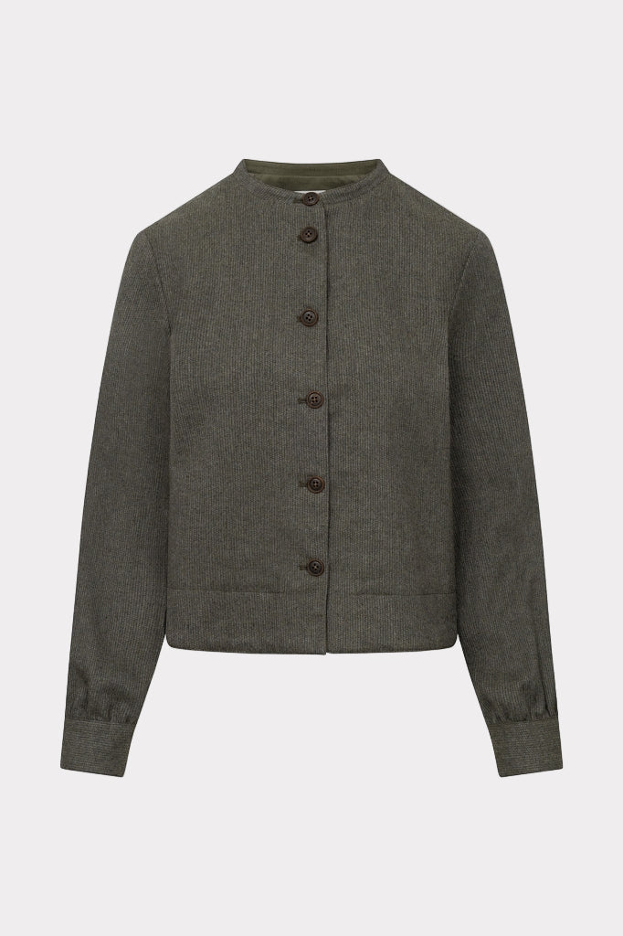felicitas-damen-baumwolljacke-josana-gestreifte-dirndljacke-mit-stehkragen image 1