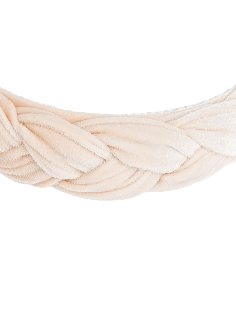heimatgl-ck-haarreif-geflochten-beige-samt image 2