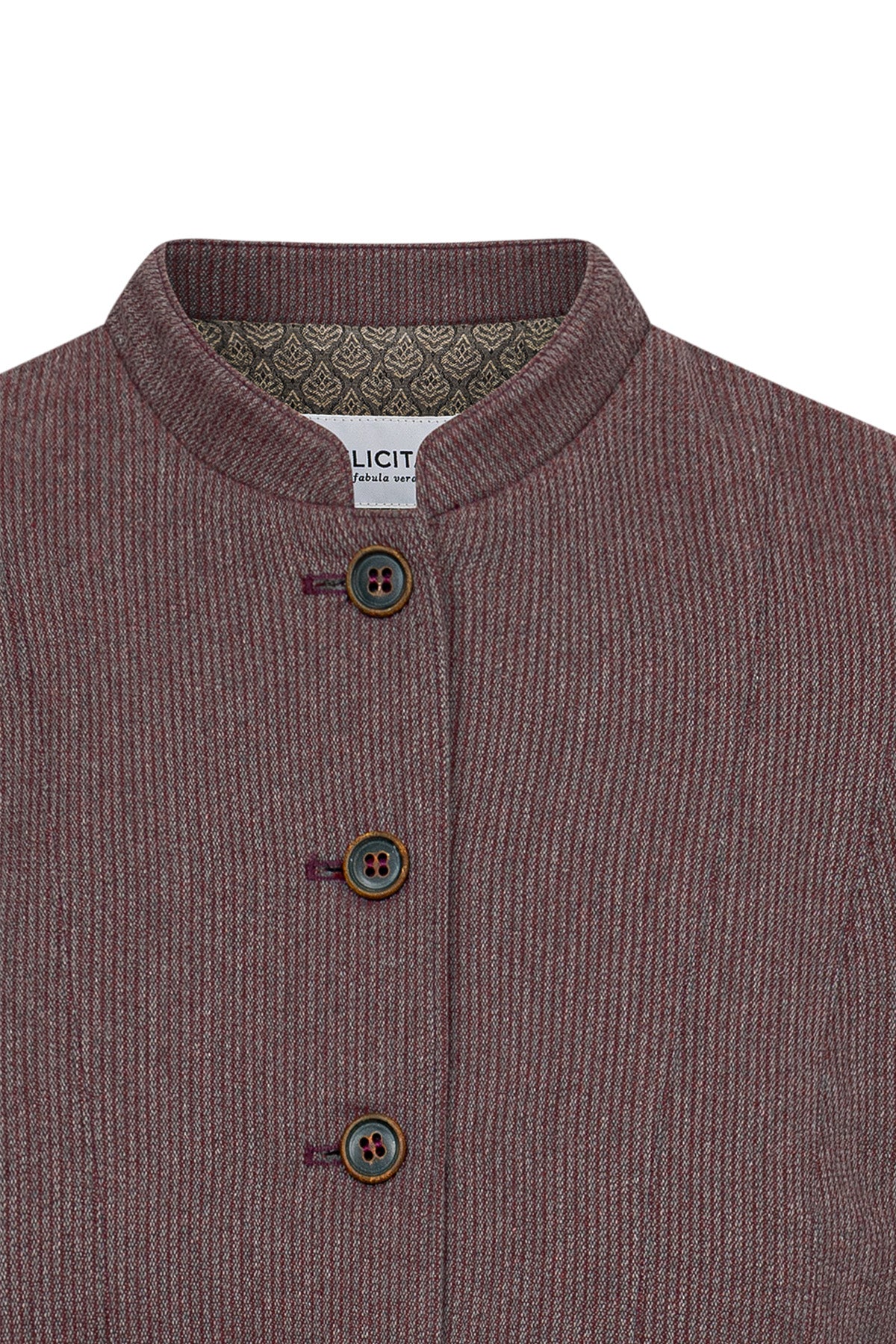 felicitas-damen-jacke-jadelyn-flanell-streifen image 3
