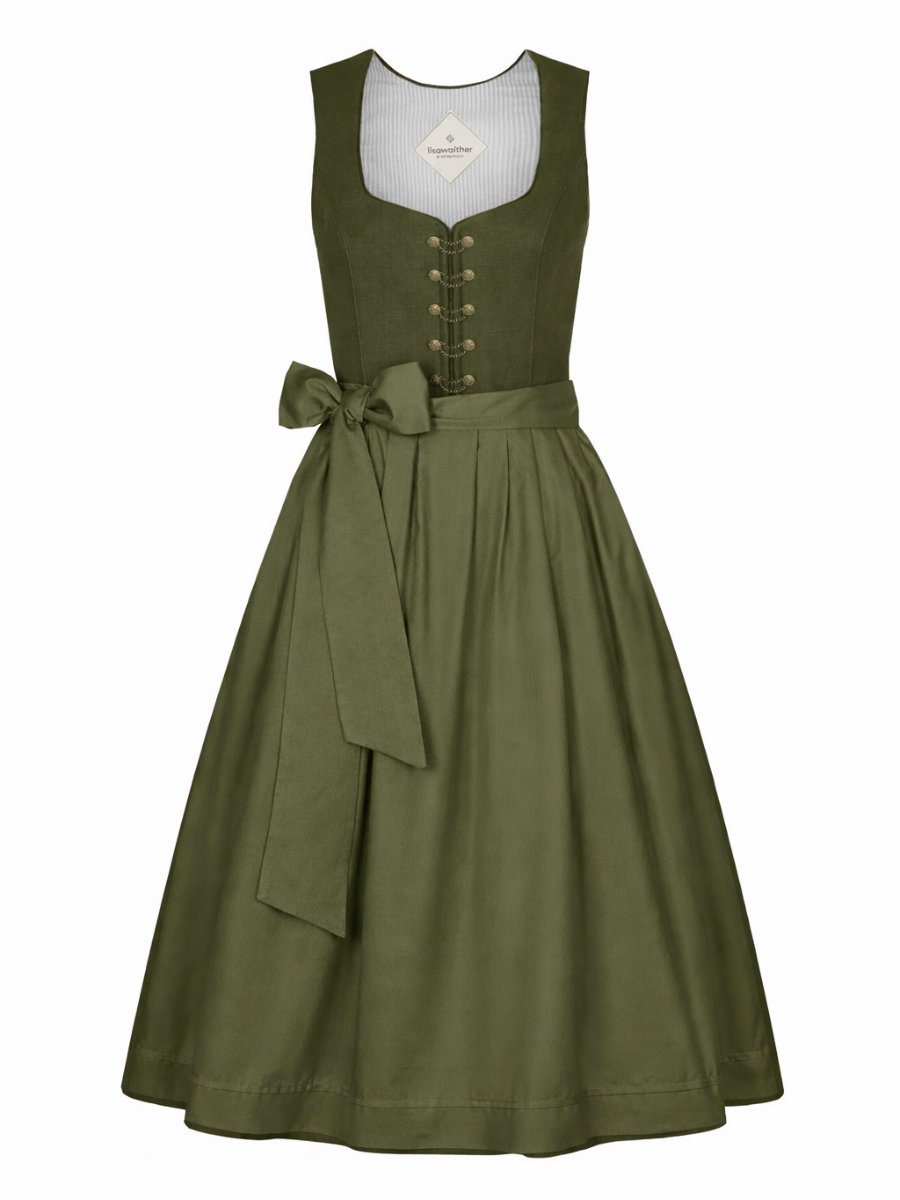 heimatgl-ck-dirndl-lisa-leinen-olivgr-n image 1