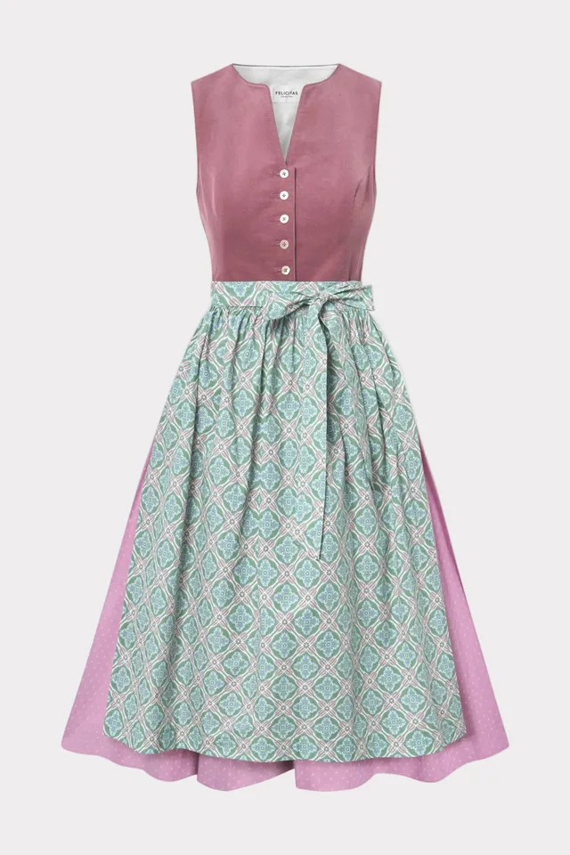 felicitas-damen-dirndl-dorle-hochgeschlossen-mit-sch-rze-sally image 1
