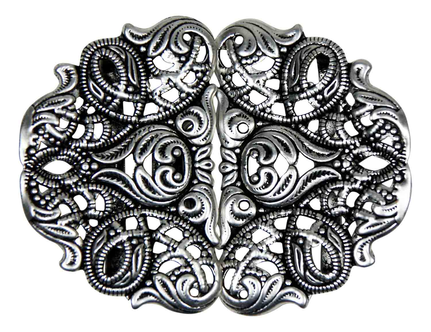 trachtenland-dirndlsch-rzenschlie-e-bennett-halbrund-ornament-steg-3-cm-altsilbe image 1