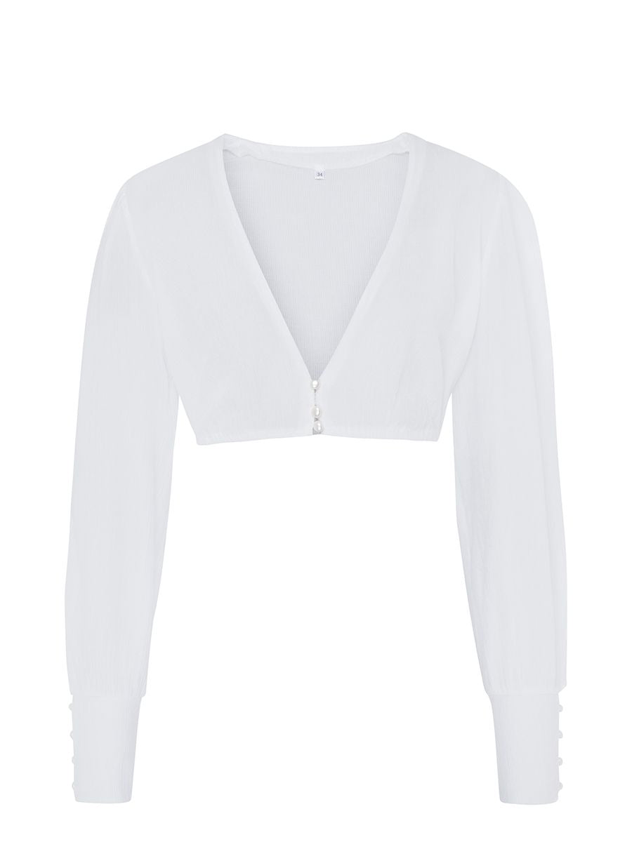 heimatgl-ck-dirndlbluse-anna-damen-chiffon-bluse-langarm image 1