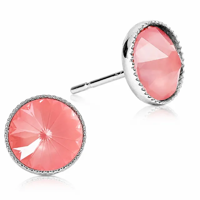 luisia-solit-r-ohrstecker-joy-mit-kristallen-von-swarovski-matt-flamingo image 1