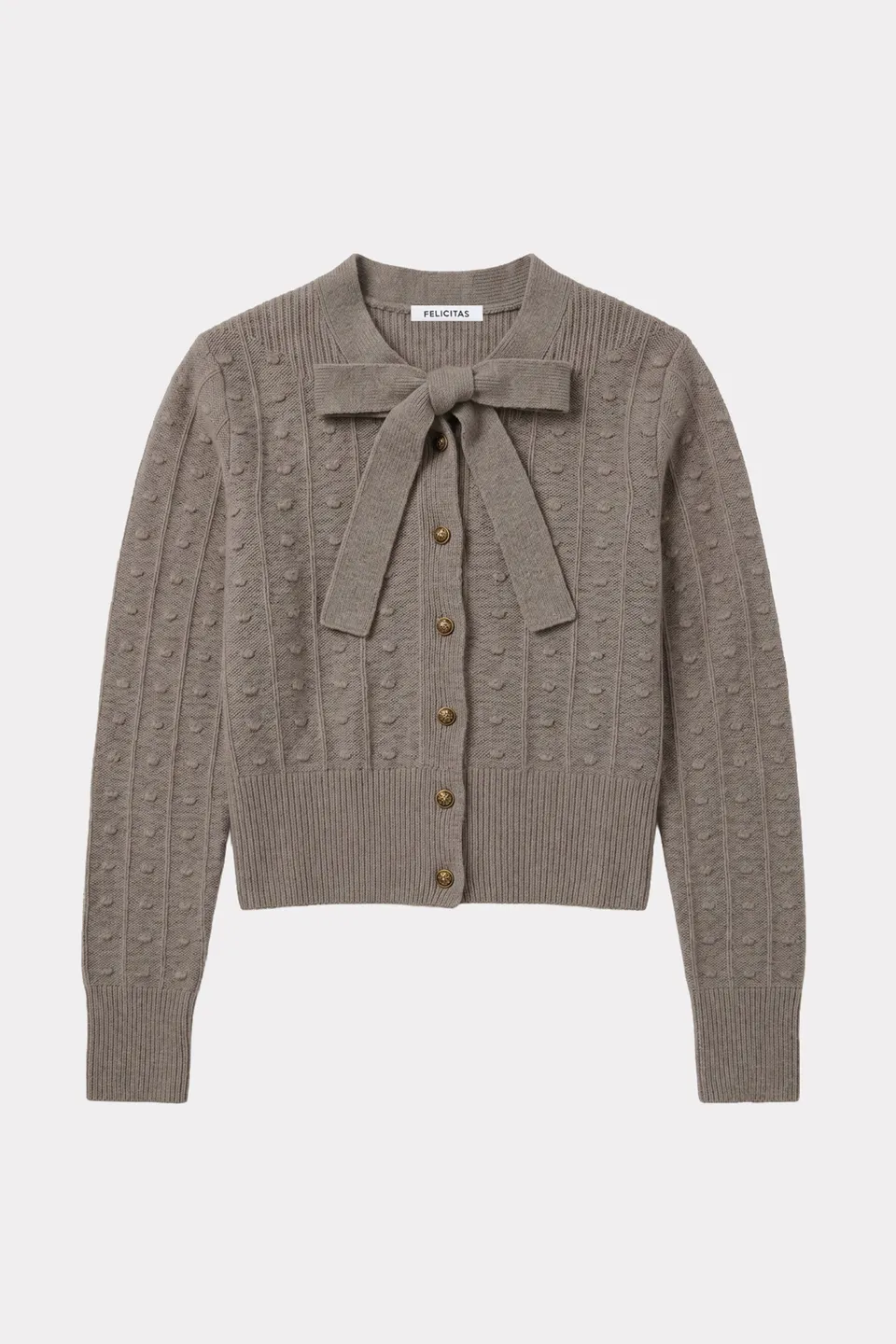 felicitas-damen-strick-cardigan-cordula-woll-kaschmir-schleife image 1