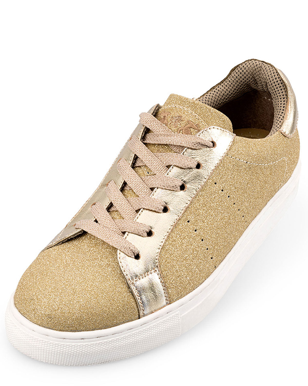 trachtenland-maddox-damen-glitzer-sneaker-patrizia-gold image 1