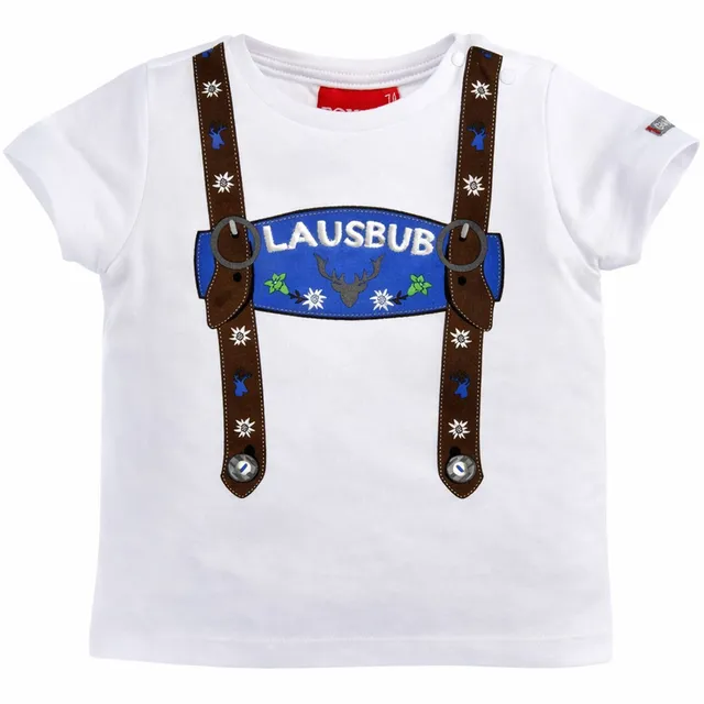 bondi-baby-jungen-hosentr-ger-t-shirt-lausbub-91325-wei-blau image 1