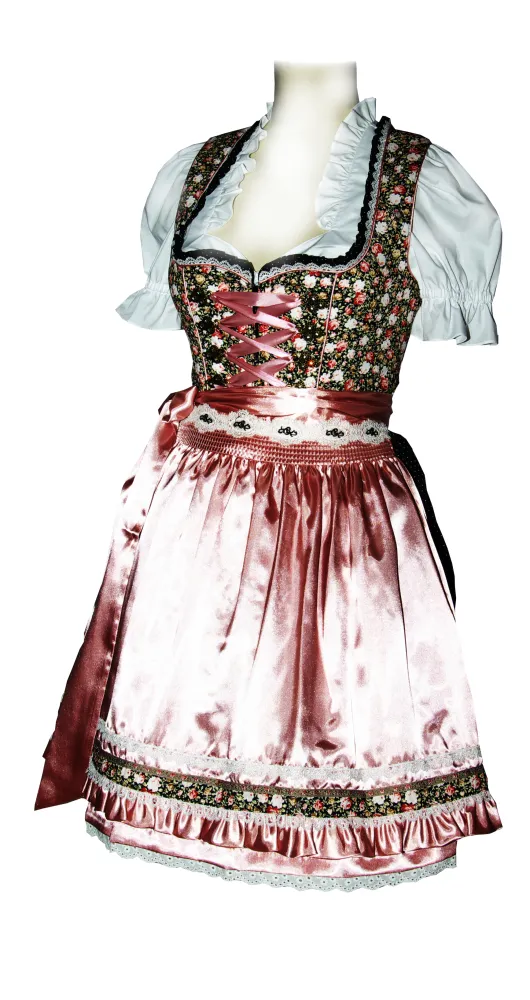 trachten-benkert-loni-dirndl-blau-altrosa image 1
