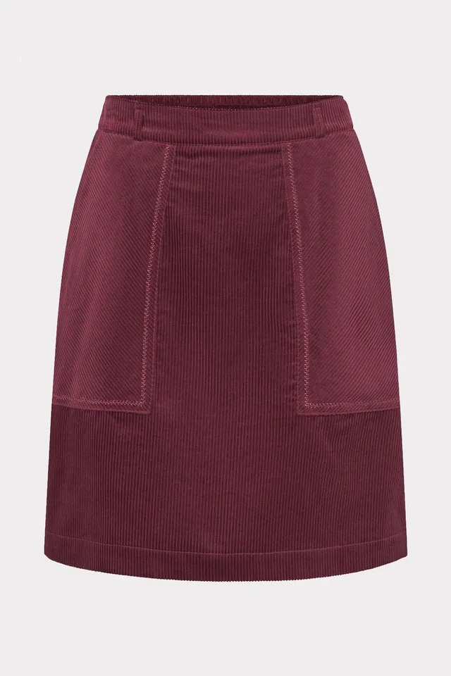 felicitas-damen-rock-runa-kurz-cord-gummibund image 1