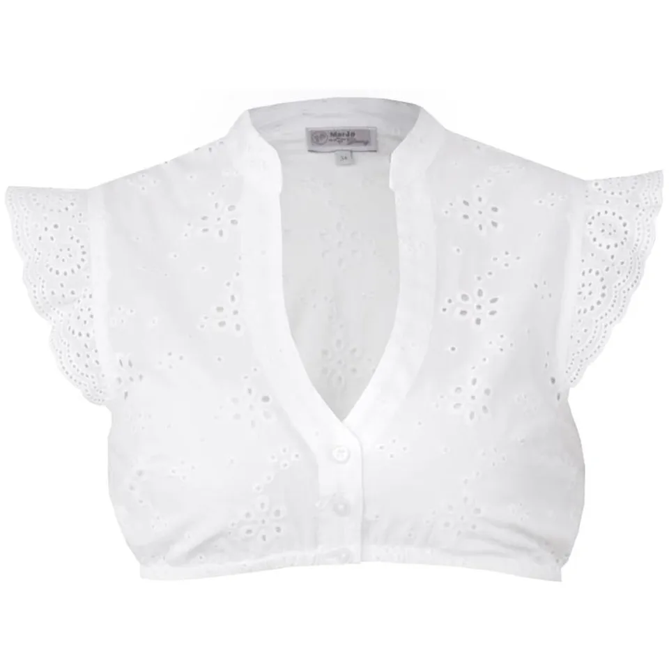 trachtenland-marjo-dirndlbluse-kunreuth-fl-gelarm-offwhite image 1