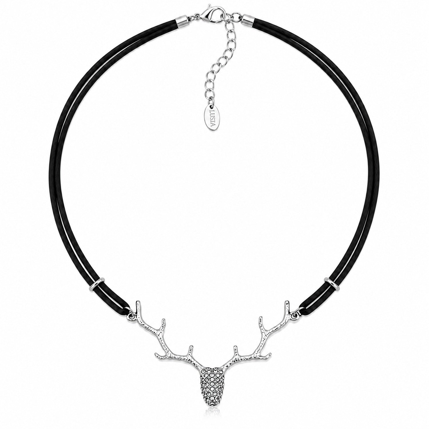 trachtenland-luisia-halskette-nicola-mit-swarovski-kristallen-hirschkopf-schwarz image 3