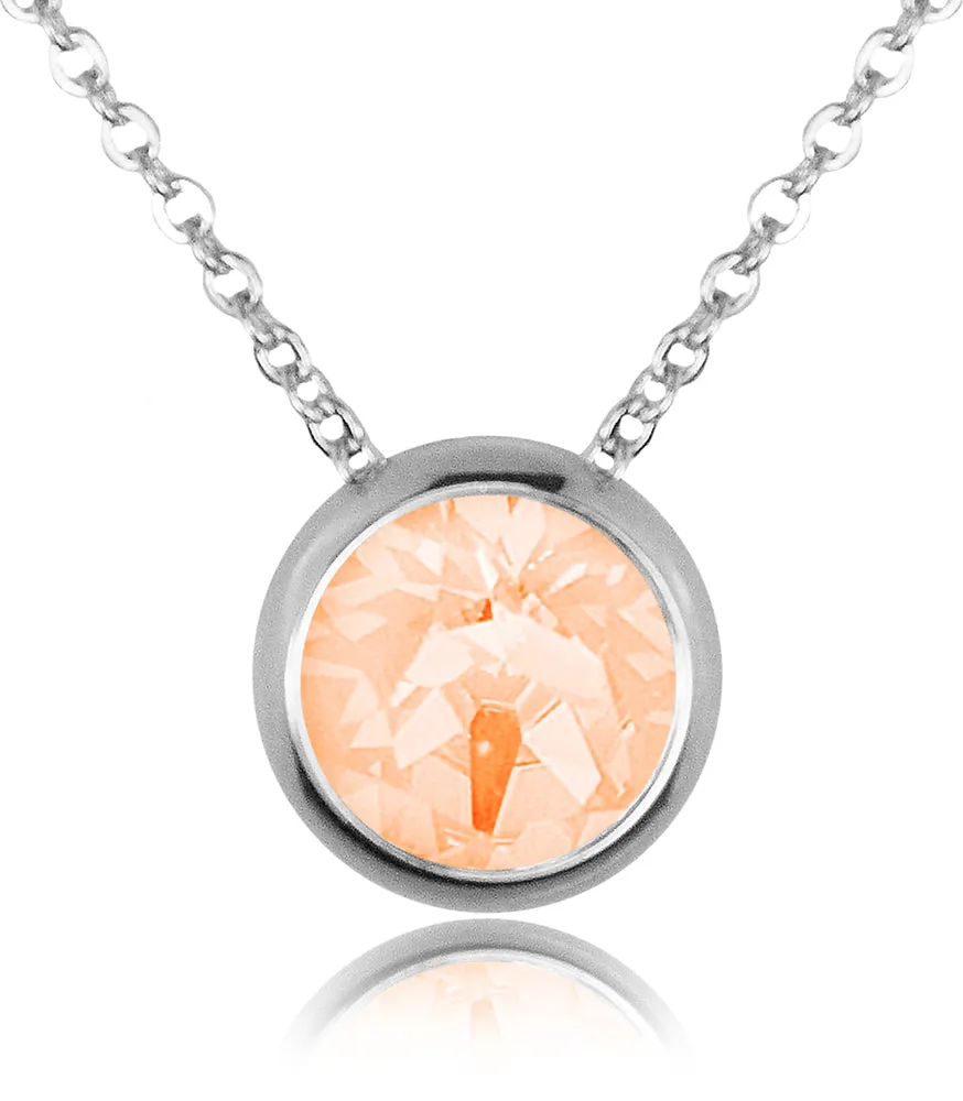 trachtenland-luisia-halskette-ciri-11-mm-silber-light-peach image 1