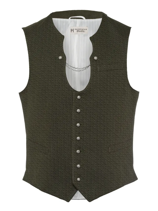 heimatgl-ck-weste-alex-ketterlweste-herren-waldgr-n-gemustert image 1
