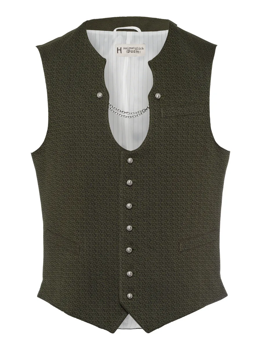 heimatgl-ck-weste-alex-ketterlweste-herren-waldgr-n-gemustert image 1