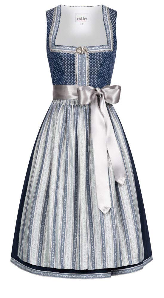 n-bler-dirndl-midi-patty-in-blau image 1