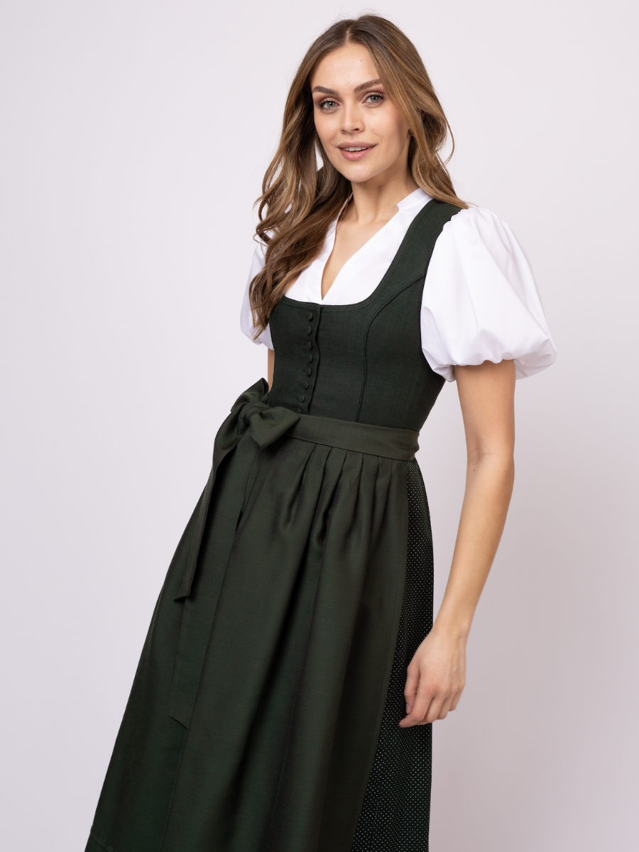 heimatgl-ck-dirndl-daphne-flaschengr-n-leinen image 4