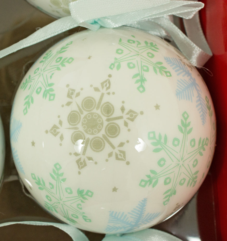 trachtenland-weihnachtskugeln-kunststoff-6cm-12-tlg-schneeflocken-wei-blau-gr-n image 2