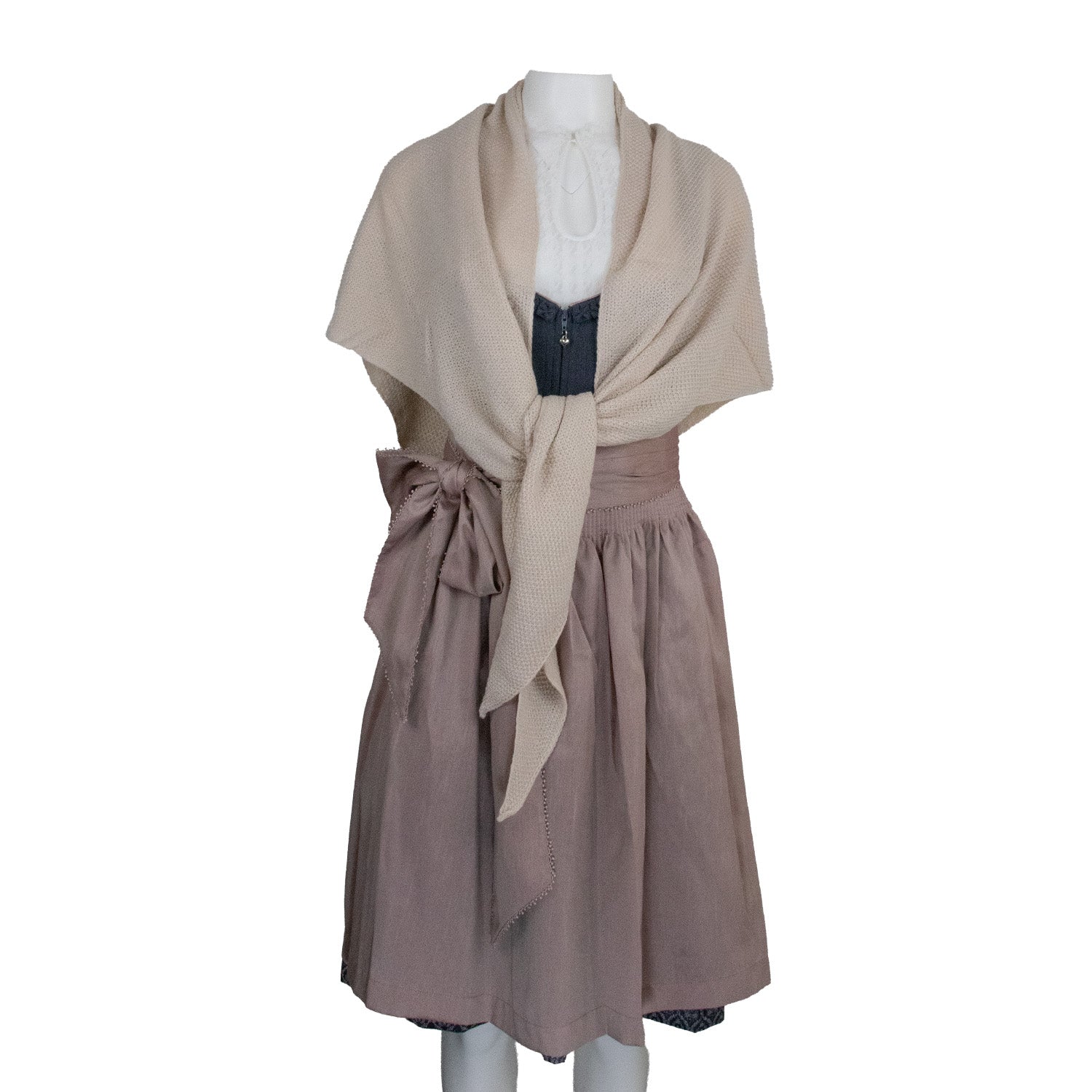 trachtenland-xl-strick-dreieckstuch-200-x-80-cm-creme image 6