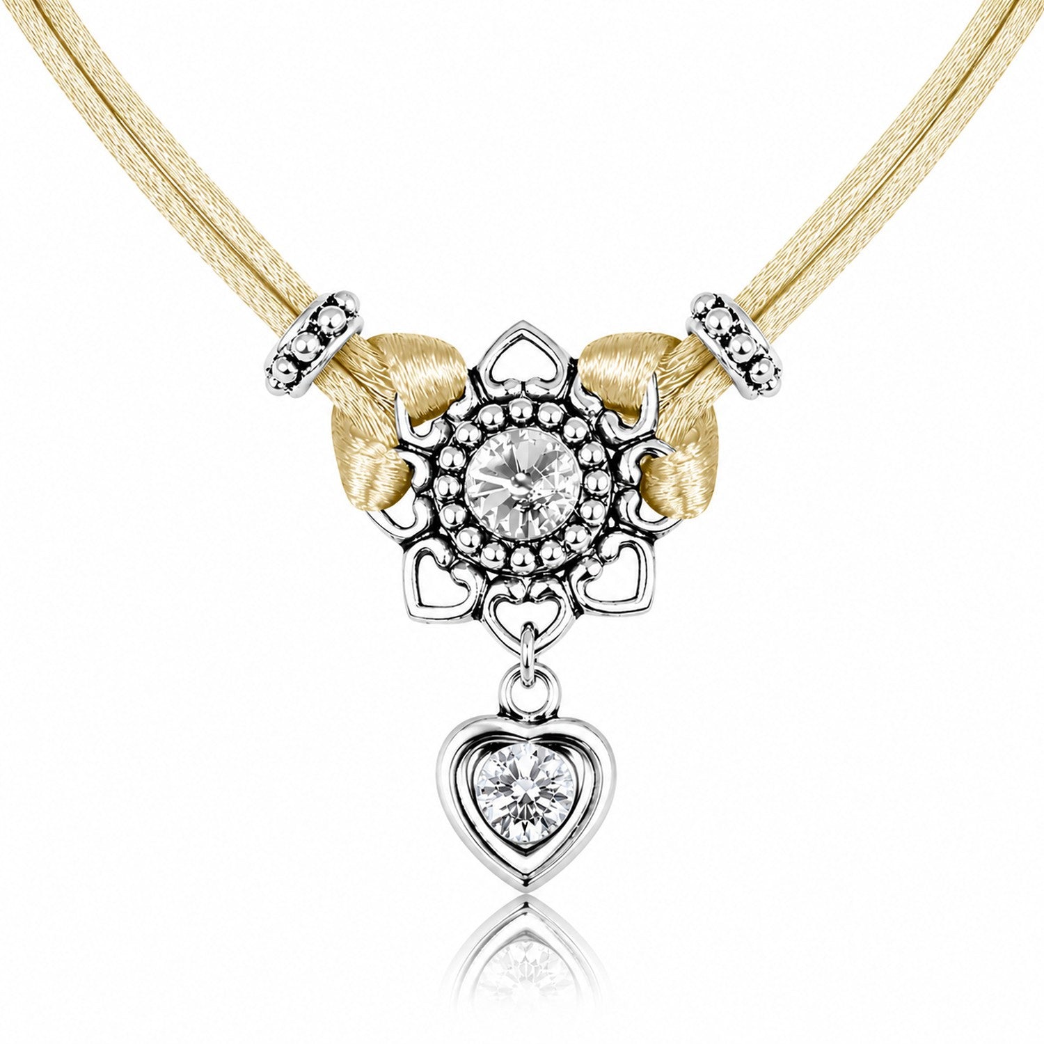 trachtenland-luisia-halskette-chiara-herzbl-te-halskette-mit-swarovski-kristalle image 1