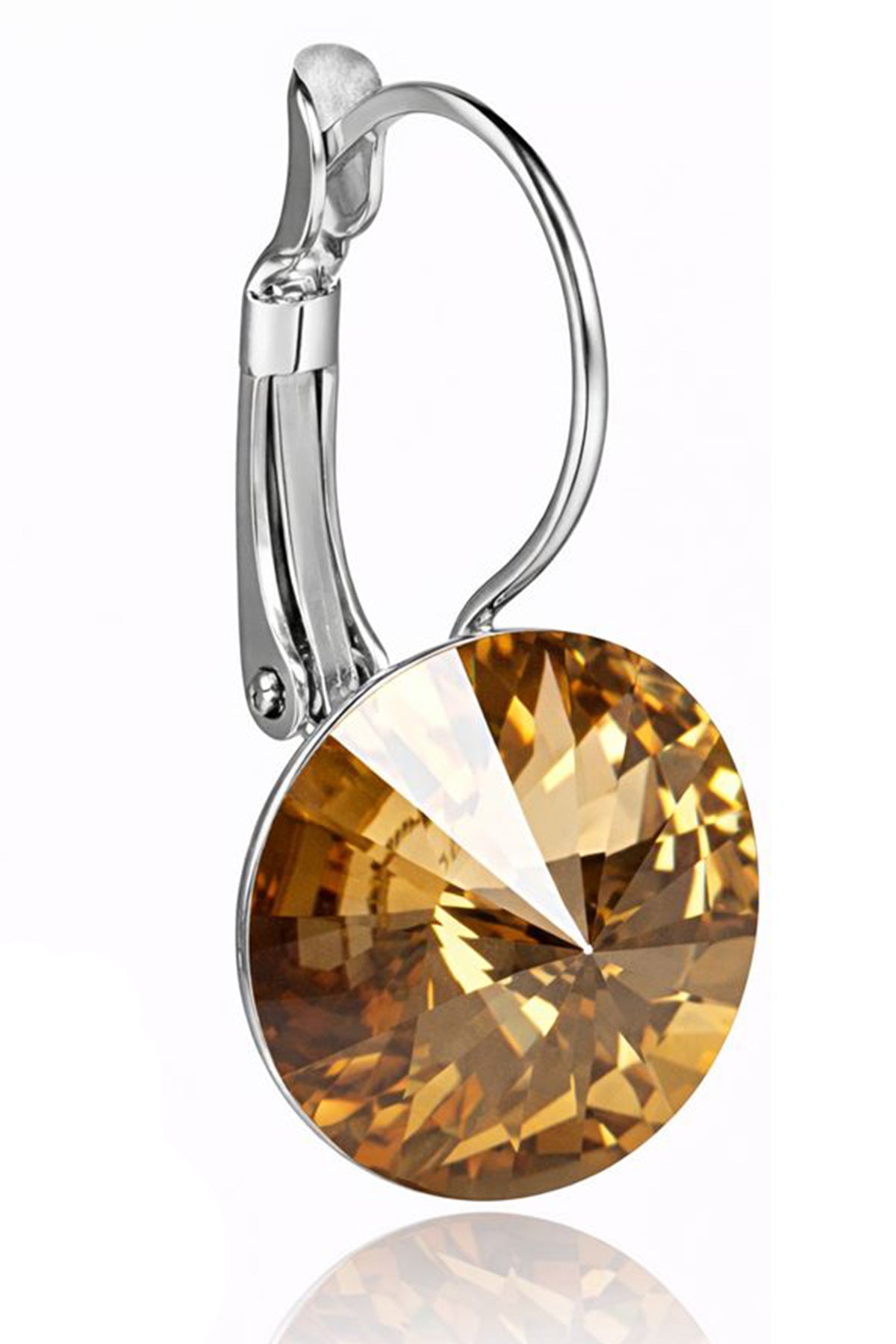 trachtenland-luisia-ohrringe-rivoli-14-mm-light-col-topaz-mit-swarovski-kristall image 3