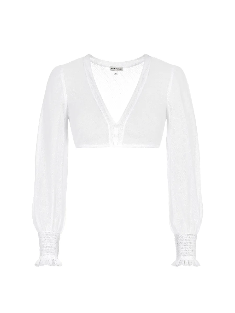 heimatgl-ck-bluse-lina-dirndlbluse-wei-mit-v-ausschnitt-spitze-dreiviertelarm image 1