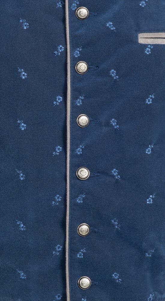 n-bler-trachtengilet-anton-rmellos-blau-samt-bestickt image 3