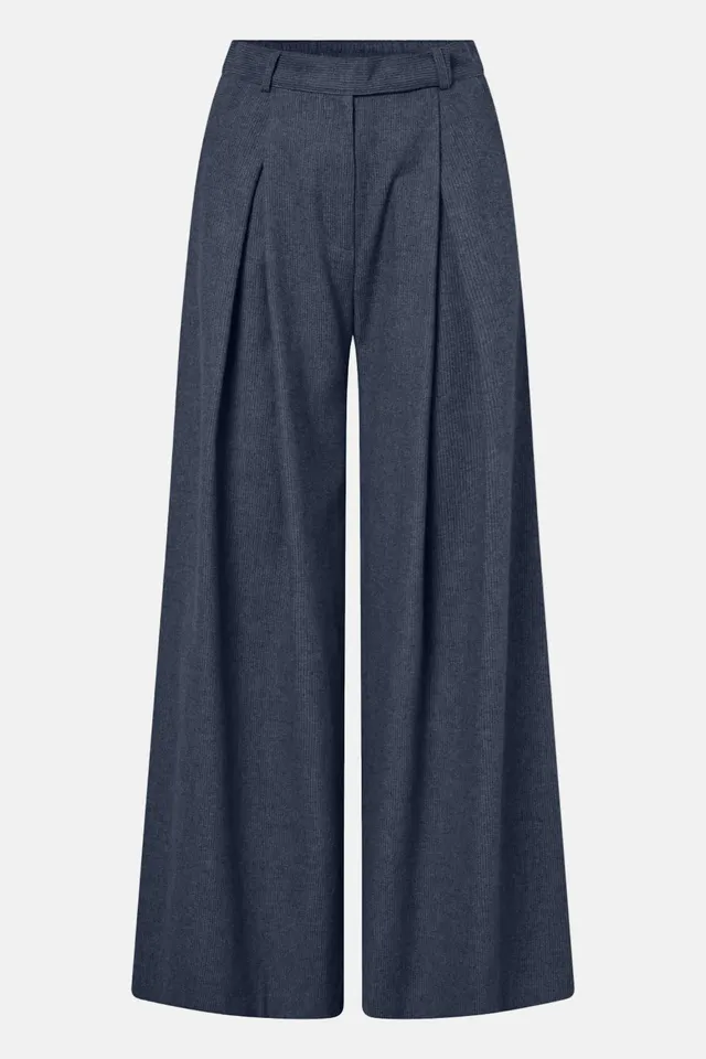 felicitas-henrike-damen-hose-weit-baumwollflanell-gestreift image 1