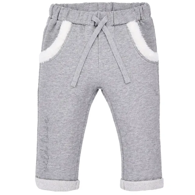 bondi-wild-love-baby-jungen-jogginghose-86635-grey-melange image 1