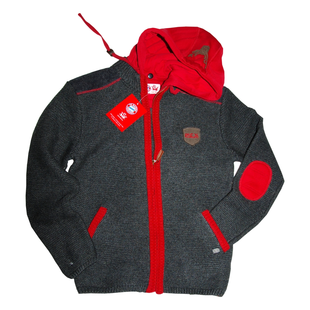trachten-benkert-fc-bayern-m-nchen-strickjacke-dakar-mit-kapuze image 1